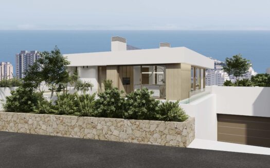 CONTEMPORARY 3-BED LUXURY HILLSIDE VILLA WITH SEA VIEWS