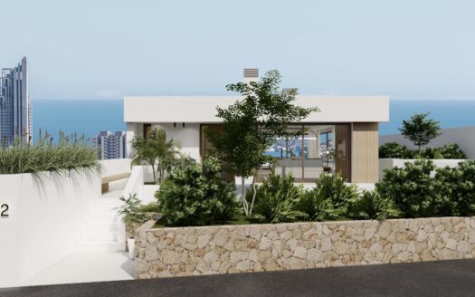 CONTEMPORARY 3-BED LUXURY HILLSIDE VILLA WITH SEA VIEWS