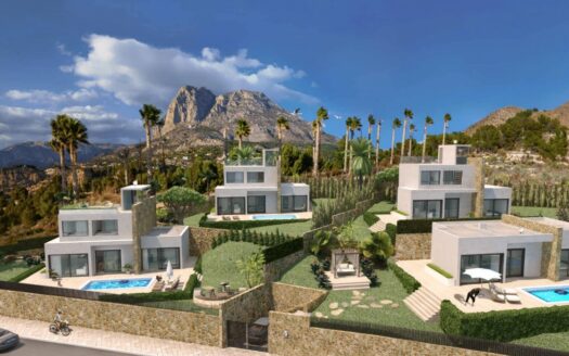 AWESOME KEY-READY 3-BED SEA VIEW VILLA ON FINESTRAT HILLSIDE