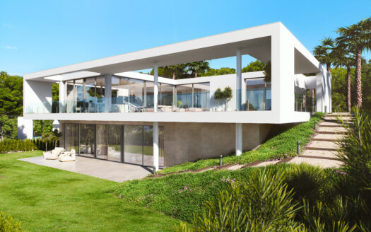 FUTURISTIC 4-BED VILLA & POOL ON LAS COLINAS GOLF RESORT