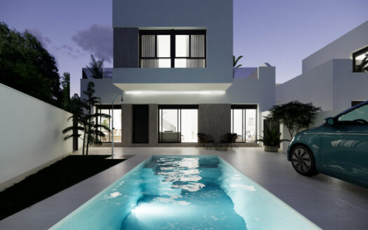 CHARMING 3-BED DETACHED VILLA WITH PRIVATE POOL IN QUIET VILLAGE