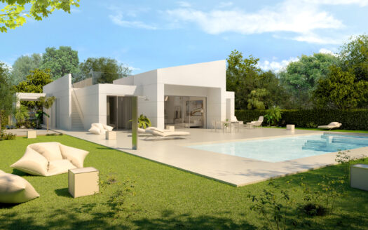 AMAZING 4-BED VILLA ON HUGE FRONT-LINE PLOT IN GOLF & WELLNESS RESORT