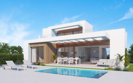 LUXURY NEW 3-BED GOLF VILLA WITH POOL & ROOFTOP SOLARIUM