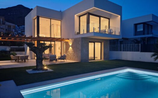 WONDERFUL SEA-VIEW VILLA WITH POOL AT SIERRA CORTINA, FINESTRAT