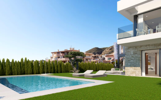 WONDERFUL SEA-VIEW VILLA WITH POOL AT SIERRA CORTINA, FINESTRAT