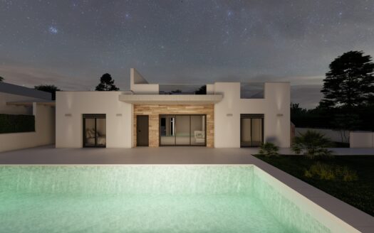 SINGLE-STOREY 4-BED VILLA WITH SOLARIUM ON EL ALBA RESORT