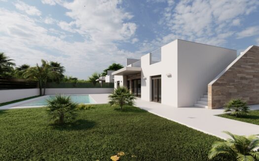 SINGLE-STOREY 4-BED VILLA WITH SOLARIUM ON EL ALBA RESORT