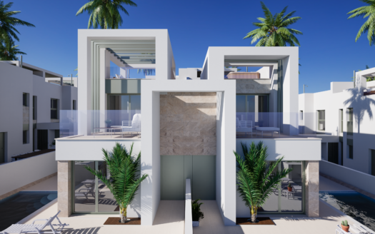 CONTEMPORARY 3-BED VILLA WITH POOL & SOLARIUM IN LO MARABU, QUESADA