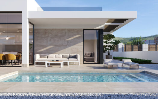 AMAZING MODERN 3-BED GOLF VILLAS WITH POOLS ON LARGE PLOTS