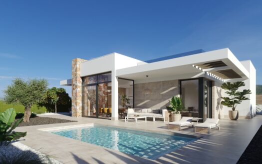 AMAZING MODERN 3-BED GOLF VILLAS WITH POOLS ON LARGE PLOTS