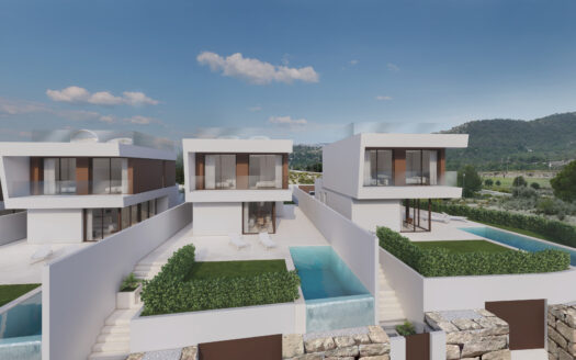 CONTEMPORARY 3-BED SEA-VIEW VILLA WITH INFINITY POOL & SOLARIUM