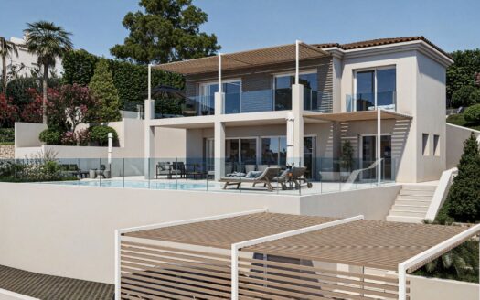 REFURBISHED LUXURY OCEAN-VIEW VILLA WITH POOL IN ALTEA HILLS