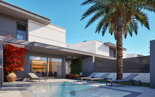 SOUTH-FACING 3-BED COASTAL VILLA 75m FROM BEACH