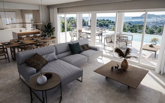 KEY-READY LUXURY OCEAN-VIEW VILLA WITH POOL IN ALTEA HILLS