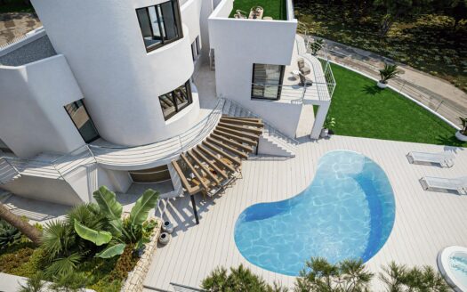 THE 4-BED ROUND-ROOM LUXURY VILLA LESS THAN 10 MINS TO ALTEA BEACHES