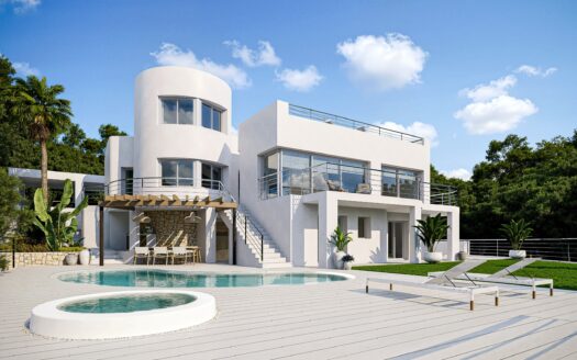 THE 4-BED ROUND-ROOM LUXURY VILLA LESS THAN 10 MINS TO ALTEA BEACHES