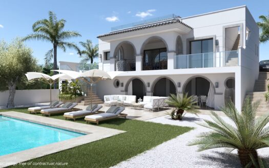WONDERFUL 3-BED MODERN VILLA ON SPACIOUS GENTLY-SLOPING PLOT