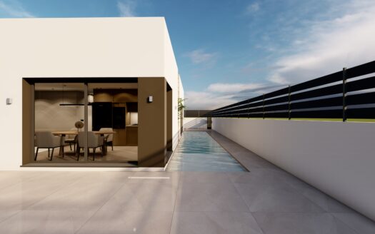 CONTEMPORARY SINGLE-STOREY 3-BED VILLAS IN BENIJOFAR