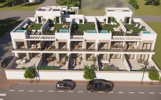 MODERN 2-BED BUNGALOWS & DUPLEXES WITH JACUZZI IN ROJALES