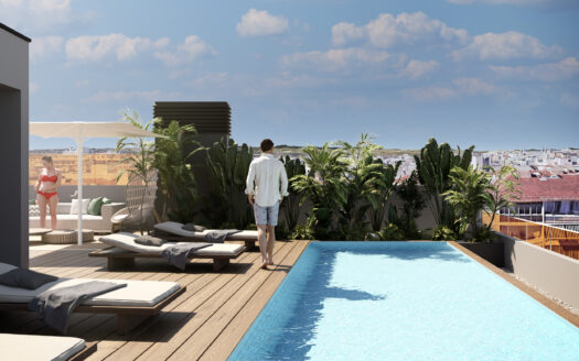 MODERN 2-BED ATICO APARTMENT 5 MIN WALK FROM TORREVIEJA PROMENADE