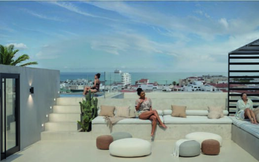 MODERN 1-BED APARTMENTS WITH ROOFTOP POOL 150m FROM TORREVIEJA PROMENADE