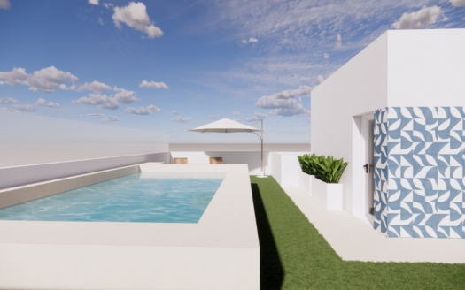 NEW 2-BED APARTMENTS WITH ROOFTOP POOL ONLY 1m WALK TO BEACH & MARINA