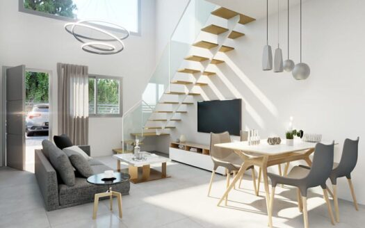 MODERN 2 & 3-BED TOWNHOUSES WITH DOUBLE-HEIGHT CEILINGS IN VILLAMARTIN