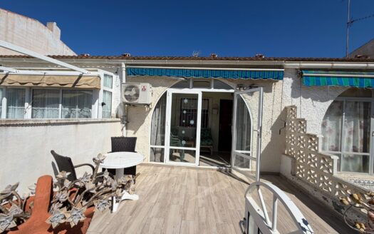 Charming Ground Floor Bungalow with Private Terrace in El Chaparral, Torrevieja