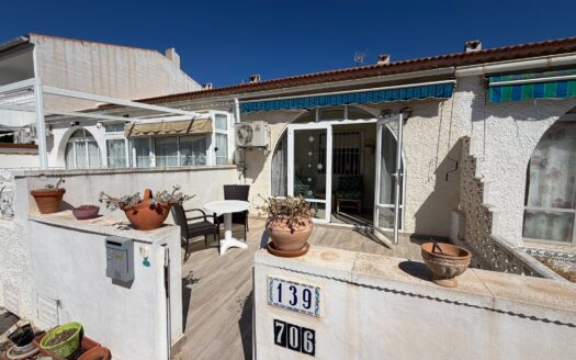 Charming Ground Floor Bungalow with Private Terrace in El Chaparral, Torrevieja